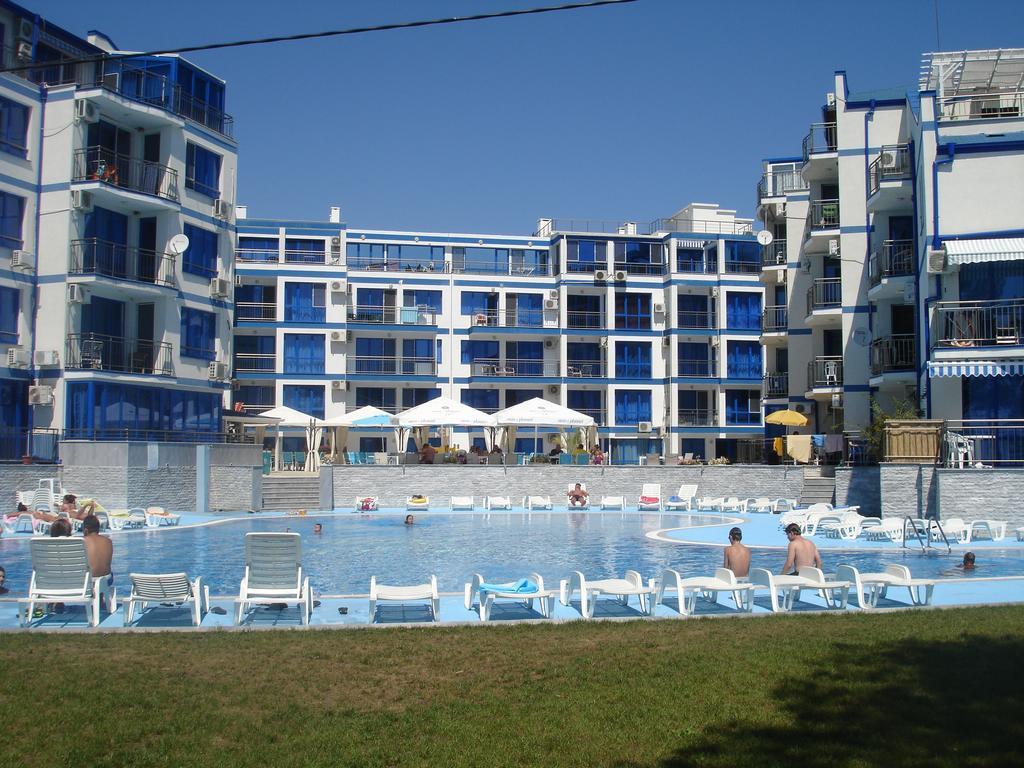 Blue Bay Palace Apart Complex Pomorie Luaran gambar